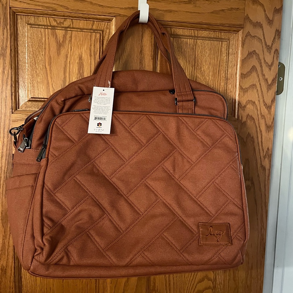 NWT Lug Matte Luxe Boxer copper zebra NEW ML